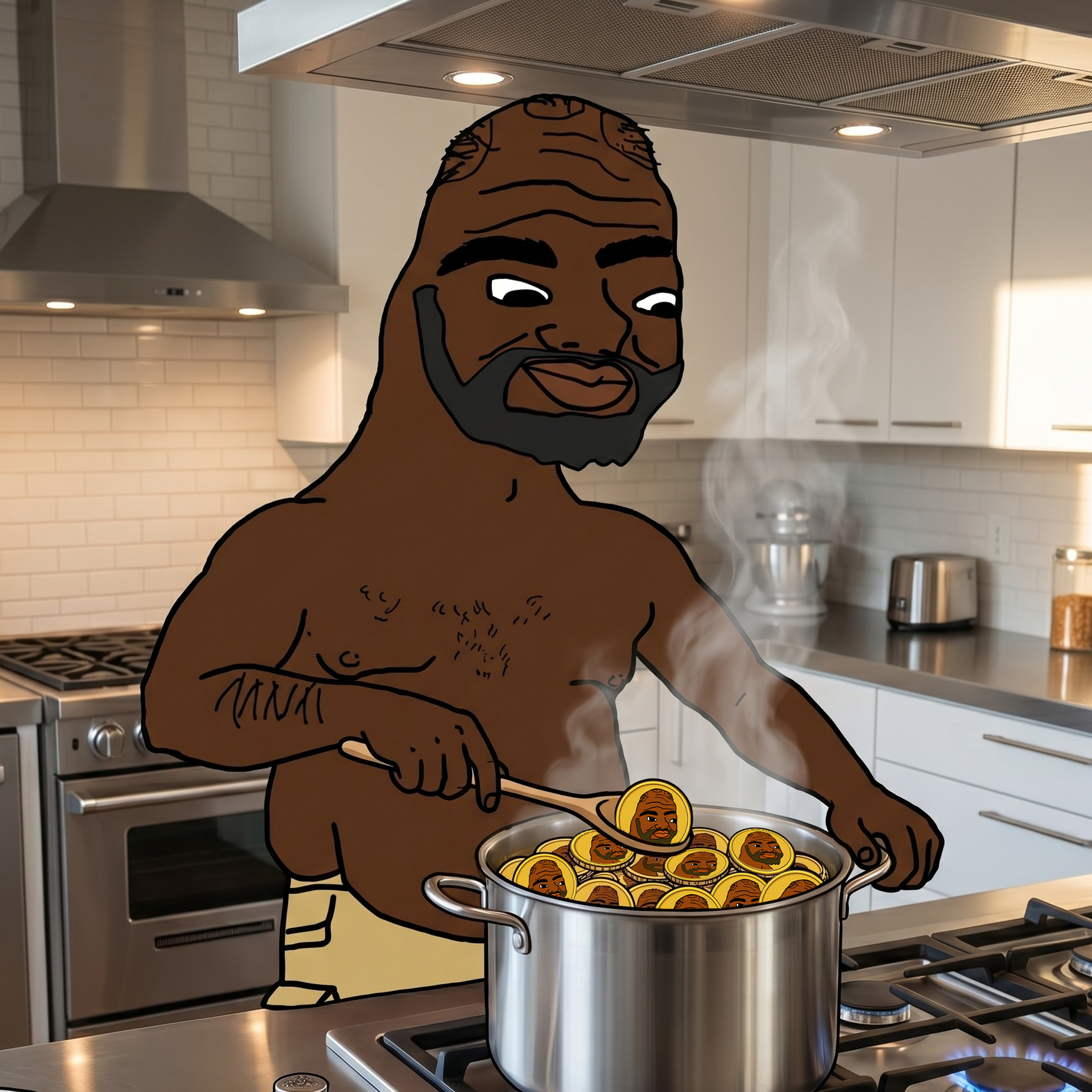 Unc cookin' up $UNC in da pot